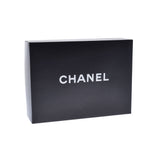 CHANEL Chanel vertical Vanity Black Gold Bracket Ladies Enamel Handbag AB Rank Used Ginzo