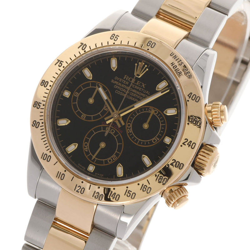 [现金特别价格]劳力士劳力士·戴顿（Rolex Rolex Daytona）116523男士yg/ss观看自动黑色拨号