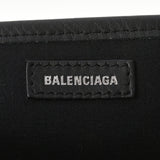 BALENCIAGA バレンシアガ ネイビーカバス S レオパード柄 茶/黒 339933 レディース キャンバス/レザー ハンドバッグ ABランク 中古 銀蔵