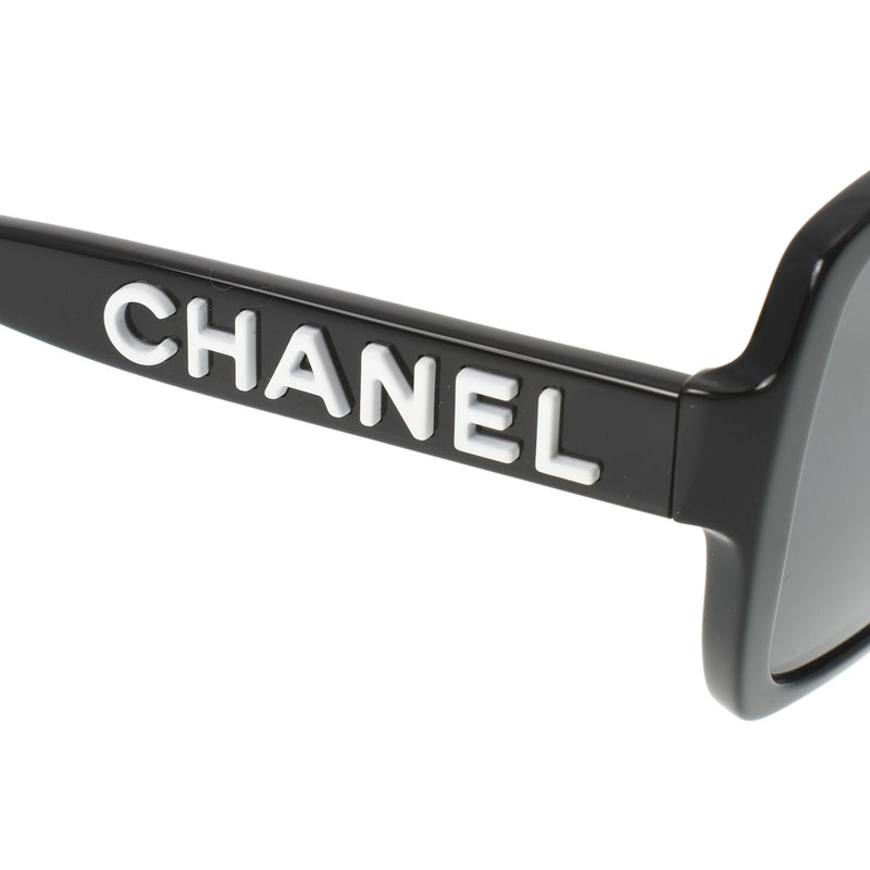 【再入荷新品】【美品】CHANEL シャネル サングラス 5408-A サイドロゴ ブラック 小物