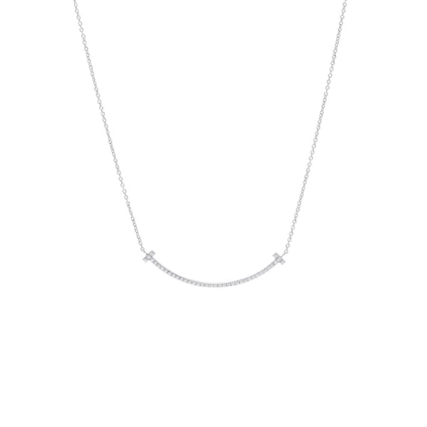 ティファニーTスマイルネックレス スモール レディース ネックレス