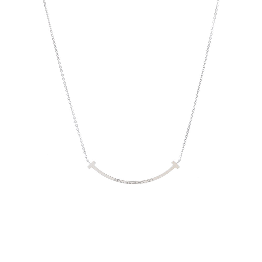 Tiffany & Co. Tスマイル　スモールネックレス　美品 TIFFANY&Co.（ティファニー） 【お取り寄せ】 【並行輸入品】 TIFFANY