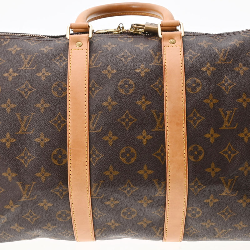 LOUIS VUITTON ルイヴィトン モノグラム キーポル45 ブラウン M41428 レディース モノグラムキャンバス ボストンバッグ Bランク 中古 銀蔵