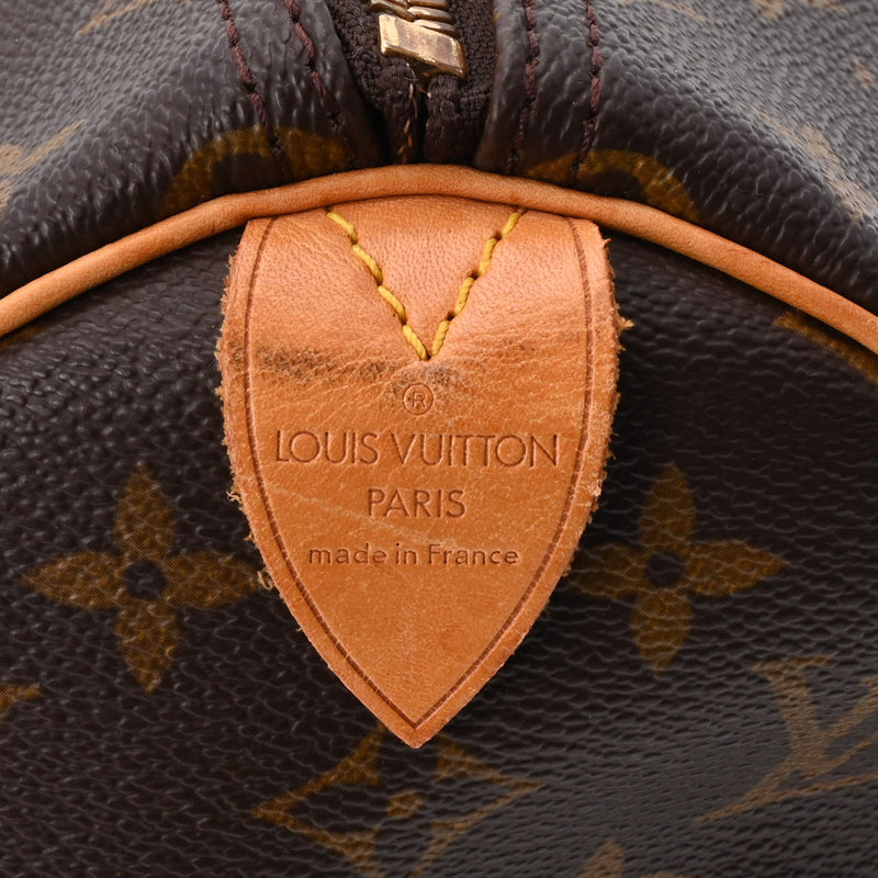 LOUIS VUITTON ルイヴィトン モノグラム キーポル45 ブラウン M41428 レディース モノグラムキャンバス ボストンバッグ Bランク 中古 銀蔵