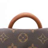 LOUIS VUITTON ルイヴィトン モノグラム ミニモンスリ ブラウン M51137 レディース モノグラムキャンバス リュック・デイパック Bランク 中古 銀蔵