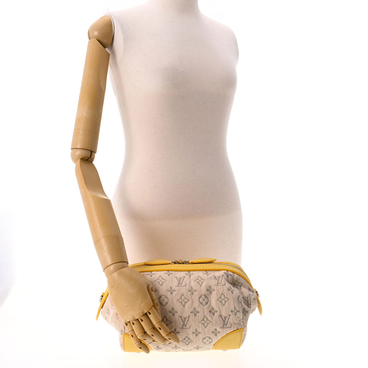 ルイヴィトンポシェットラウンド 14146 ジョーヌ レディース  