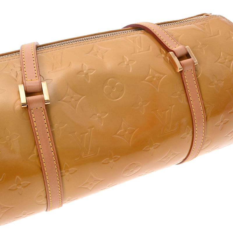 LOUIS VUITTON ルイヴィトン ヴェルニ ベッドフォード　　 ベージュ M91006 レディース モノグラムヴェルニ ハンドバッグ Bランク 中古 銀蔵