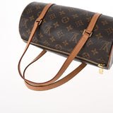 LOUIS VUITTON ルイヴィトン モノグラム パピヨン PM ブラウン M51386 レディース モノグラムキャンバス ハンドバッグ ABランク 中古 銀蔵