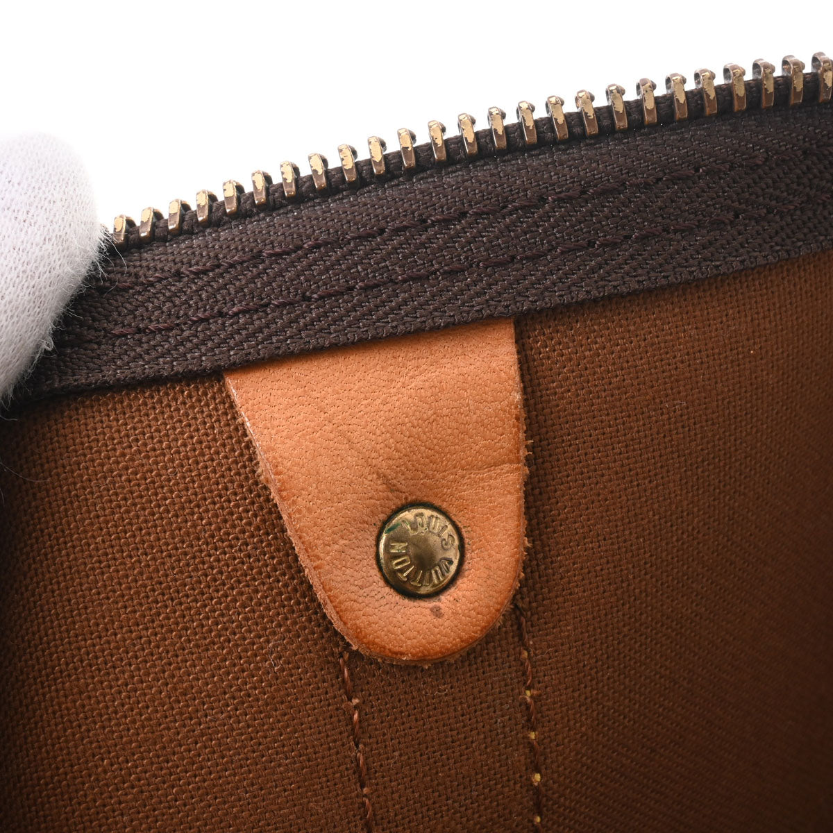 ルイヴィトンキーポルバンドリエール 55 14145 ブラウン