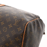 LOUIS VUITTON ルイヴィトン モノグラム キーポル55 ブラウン M41424 ユニセックス モノグラムキャンバス ボストンバッグ Bランク 中古 銀蔵