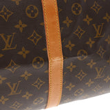 LOUIS VUITTON ルイヴィトン モノグラム キーポル55 ブラウン M41424 ユニセックス モノグラムキャンバス ボストンバッグ Bランク 中古 銀蔵