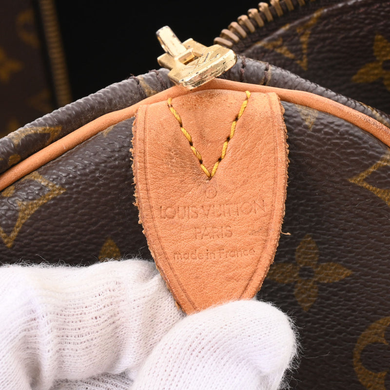 LOUIS VUITTON ルイヴィトン モノグラム キーポル55 ブラウン M41424 ユニセックス モノグラムキャンバス ボストンバッグ Bランク 中古 銀蔵