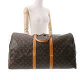 LOUIS VUITTON ルイヴィトン モノグラム キーポル55 ブラウン M41424 ユニセックス モノグラムキャンバス ボストンバッグ Bランク 中古 銀蔵