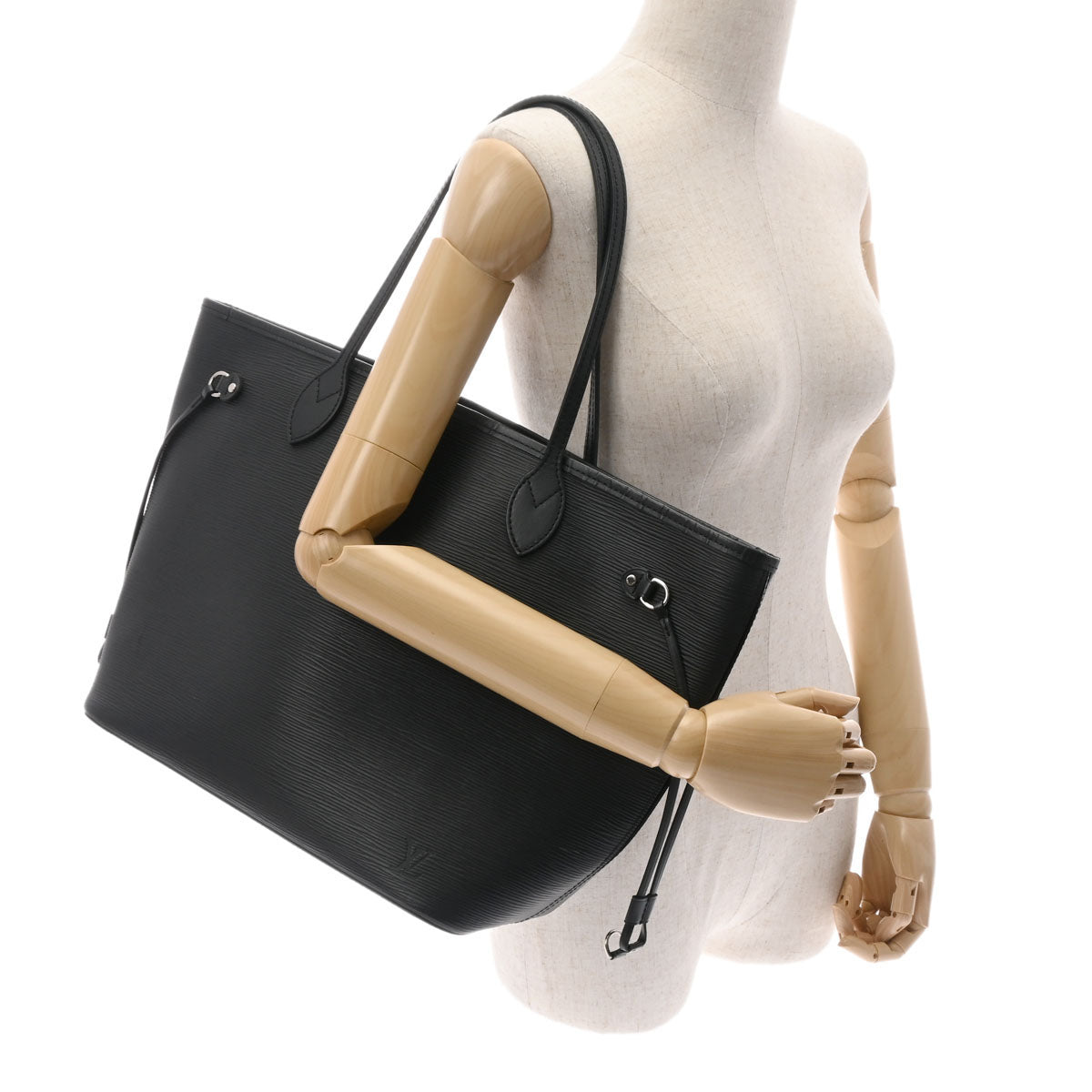 ルイヴィトンネヴァーフルMM 14127 ノワール レディース エピレザー