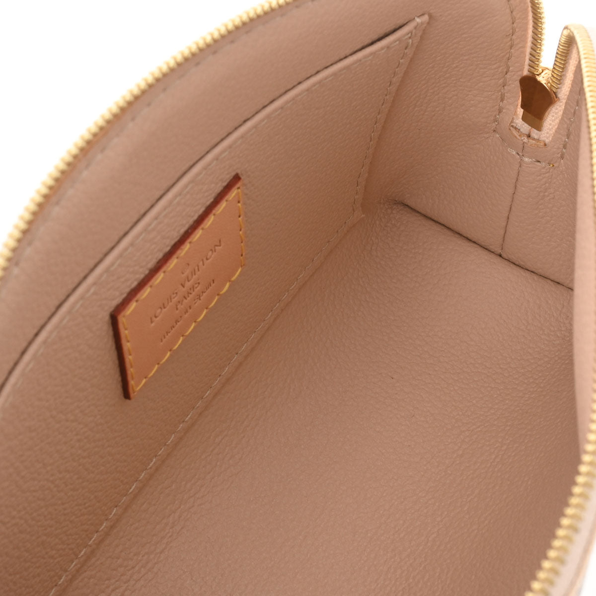 ルイヴィトンポシェット コスメティック 43022 白 ユニセックス ダミエ