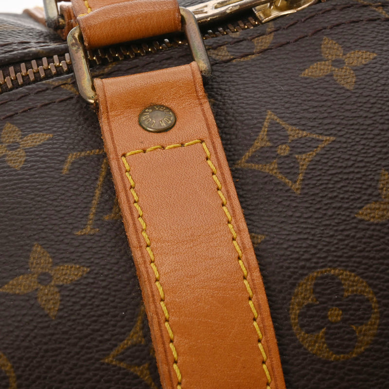 LOUIS VUITTON ルイヴィトン モノグラム キーポルバンドリエール 55 ブラウン M41414 レディース モノグラムキャンバス ボストンバッグ Bランク 中古 銀蔵