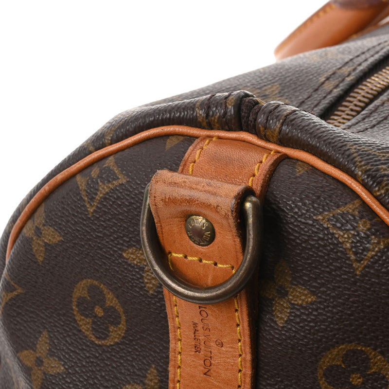 LOUIS VUITTON ルイヴィトン モノグラム キーポルバンドリエール 55 ブラウン M41414 レディース モノグラムキャンバス ボストンバッグ Bランク 中古 銀蔵