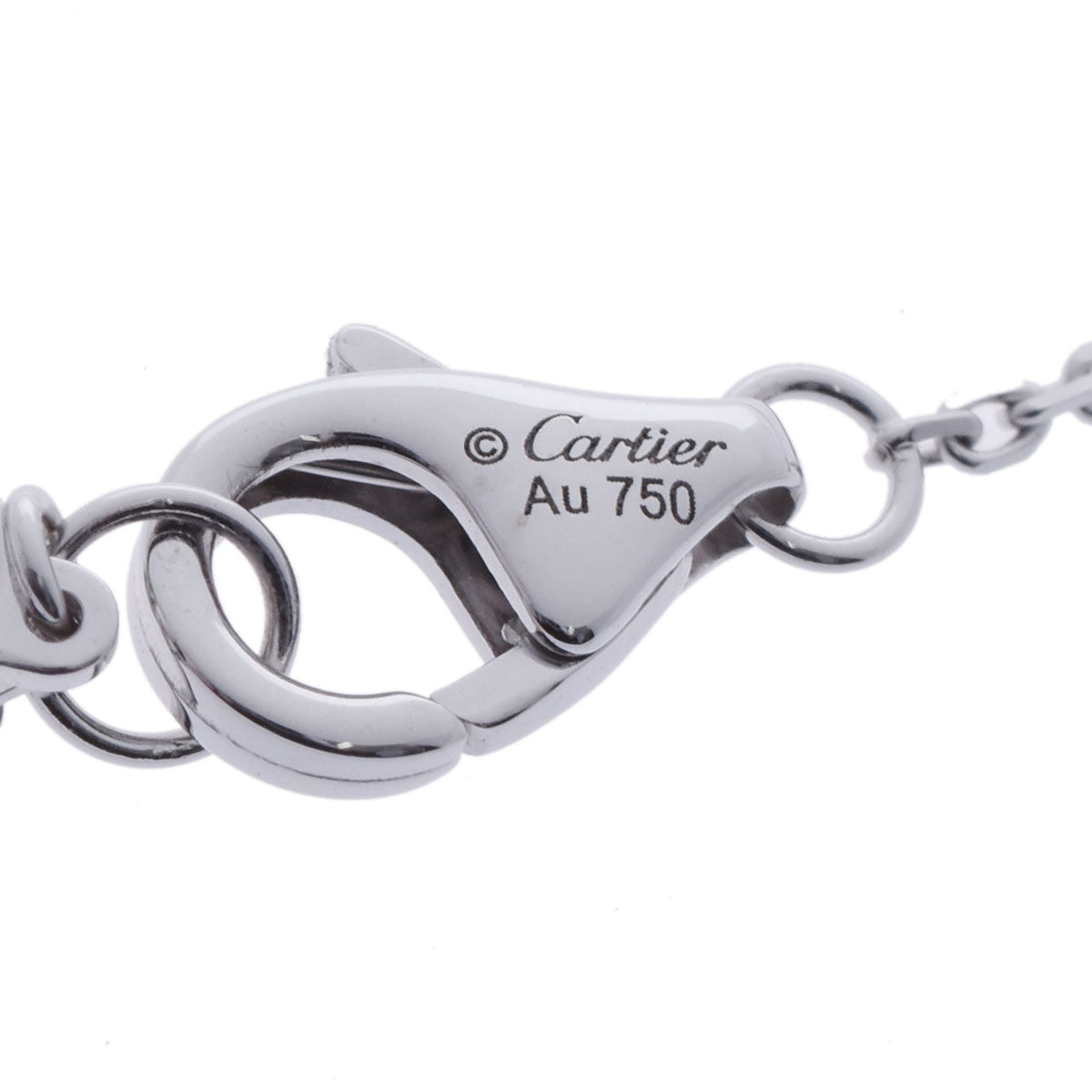 カルティエCドゥカルティエ 一粒ダイヤ レディース K18ホワイトゴールド ネックレス CARTIER 中古 – 銀蔵オンライン