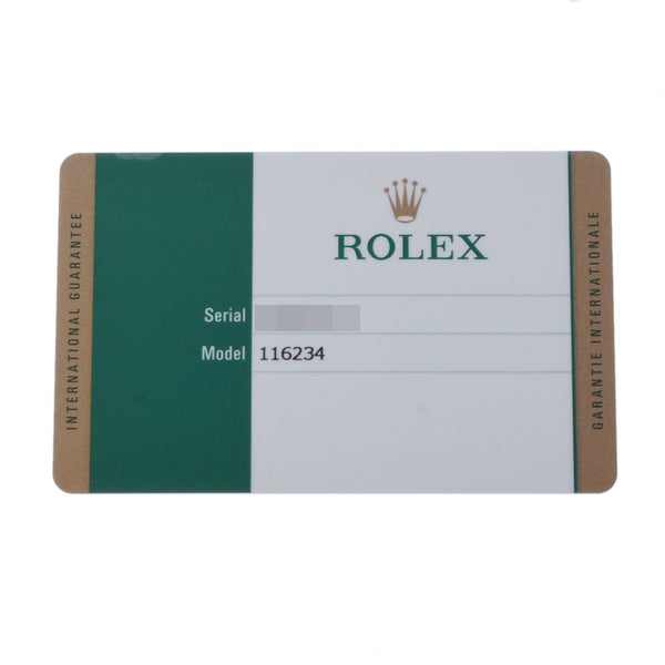 ROLEX ロレックス デイトジャスト  116234 メンズ SS/WG 腕時計 自動巻き シルバーローマ文字盤 Aランク 中古 銀蔵