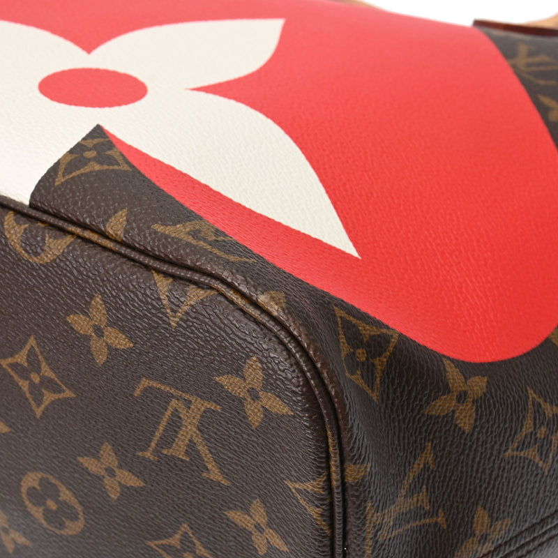 LOUIS VUITTON ルイヴィトン モノグラム ネヴァーフル MM ゲームオン  ブラウン M57452 レディース モノグラムキャンバス トートバッグ Bランク 中古 銀蔵