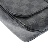 LOUIS VUITTON ルイヴィトン ダミエグラフィット ディストリクト PM  黒/グレー N41260 メンズ ダミエグラフィットキャンバス ショルダーバッグ Bランク 中古 銀蔵