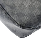 LOUIS VUITTON ルイヴィトン ダミエグラフィット ディストリクト PM  黒/グレー N41260 メンズ ダミエグラフィットキャンバス ショルダーバッグ Bランク 中古 銀蔵