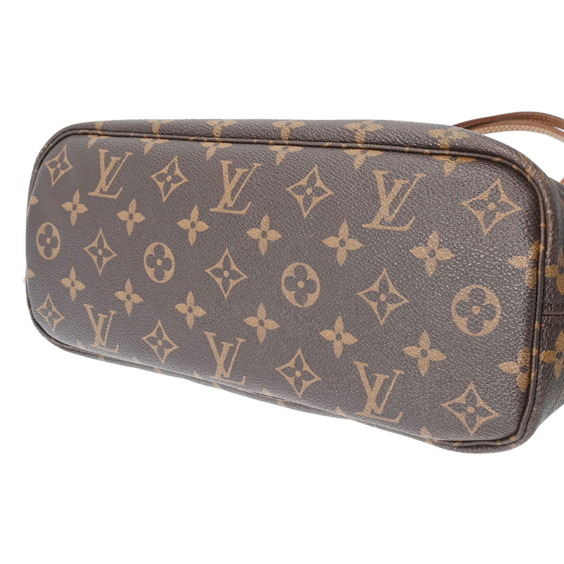 LOUIS VUITTON ルイヴィトン モノグラム ネヴァーフル PM ブラウン/ピヴォワンヌ M41245 レディース モノグラムキャンバス ハンドバッグ Bランク 中古 銀蔵