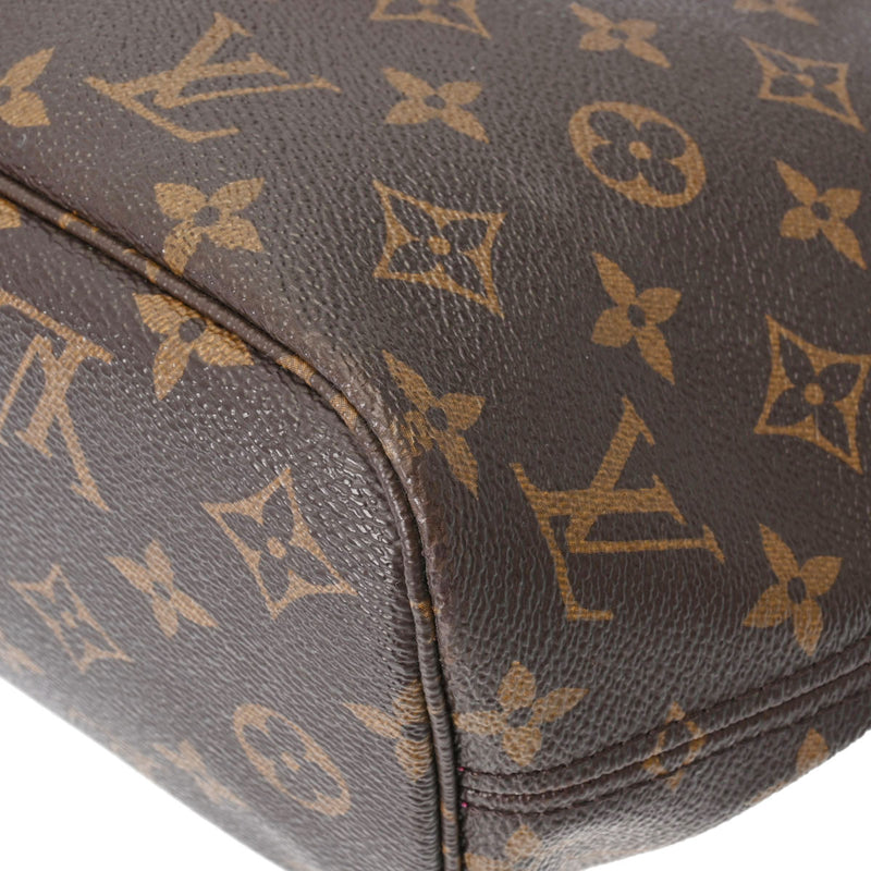 LOUIS VUITTON ルイヴィトン モノグラム ネヴァーフル PM ブラウン/ピヴォワンヌ M41245 レディース モノグラムキャンバス ハンドバッグ Bランク 中古 銀蔵