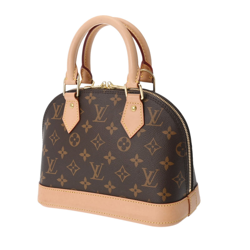 LOUIS VUITTON ルイヴィトン モノグラム アルマ BB 2WAY ブラウン M53152 レディース モノグラムキャンバス ハンドバッグ ABランク 中古 銀蔵