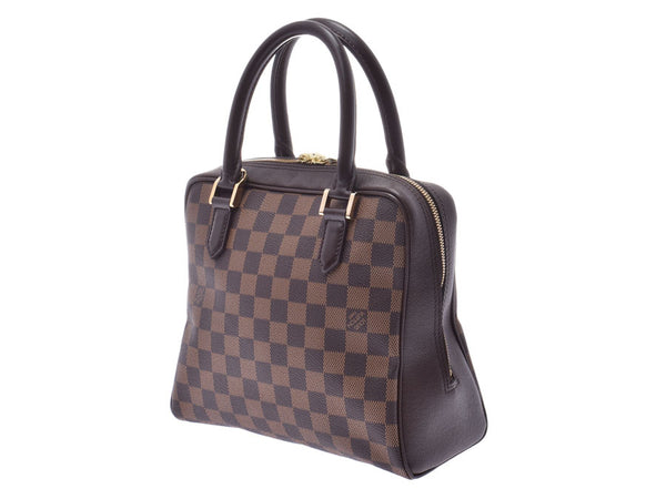 Louis Vuitton Damier Brera Brown N51150 Ladies Genuine Leather Handbag A Rank LOUIS VUITTON Used Ginzo
