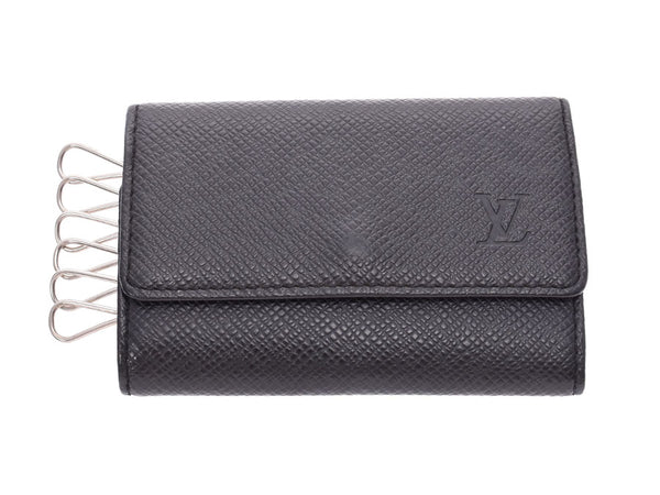 Louis Vuitton Titan tie key case black m30532 men's