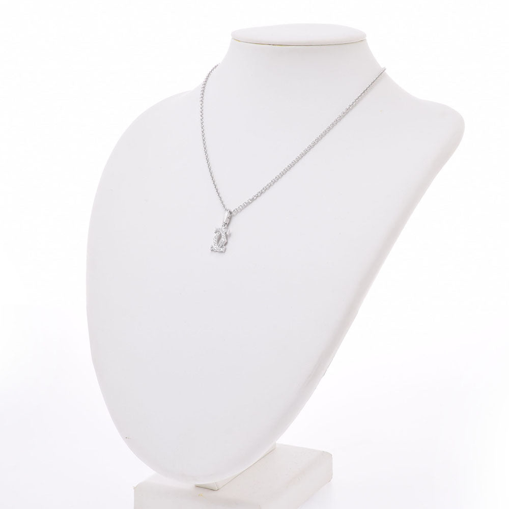 カルティエ2Cチャーム ネックレス レディース ネックレス CARTIER 中古
