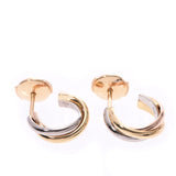 CARTIER Cartier Trinity Earrings Three Color Ladies K18YG/WG/PG Earrings A Rank Used Ginzo