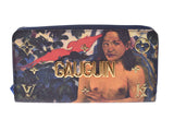 Louis Vuitton Monogram Zippy Wallet Gauguin Masters Collection M64629 Ladies Men's Genuine Leather Long Wallet B Rank LOUIS VUITTON Used Ginzo
