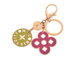 Louis Vuitton Porto Cle Looping Multi-color GP Metal Fittings Ladies Bag Charm A Rank LOUIS VUITTON Used Ginzo