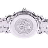 HERMES Hermes clipper CL4.210 Lady's SS watch quartz white clockface A rank used silver storehouse