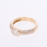 Van Cleef & Arpels Van Cleef & Arpels Oval Diamond Ring No. 9 Ladies K18YG Ring/Ring A Rank Used Ginzo