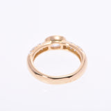 梵克雅宝（Van Cleef＆Arpels）椭圆形钻石戒指9号女士K18YG戒指/戒指A级二手Ginzo