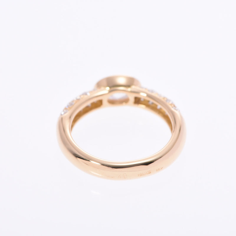 Van Cleef & Arpels Van Cleef & Arpels Oval Diamond Ring No. 9 Ladies K18YG Ring/Ring A Rank Used Ginzo