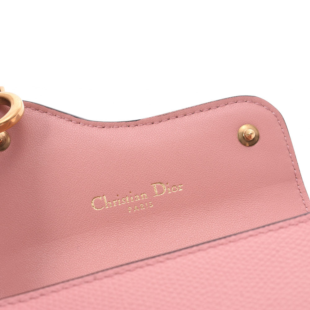 クリスチャンディオールサドルウォレット コンパクトウォレット ピンク レディース レザー 三つ折り財布 Christian Dior – 銀蔵オンライン