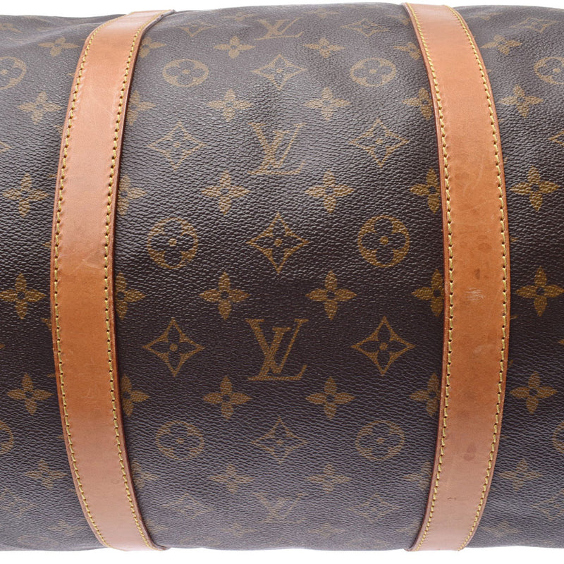 LOUIS VUITTON Louis Vuitton Keeperband Lierre 60 14145 Brown Unisex Monogram Canvas Boston Bag M41412 Used