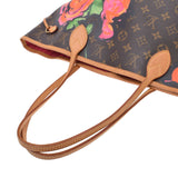 LOUIS VUITTON Louis Vuitton Monogram Rose Neverfull MM Brown M48613 Ladies Tote Bag B Rank Used Ginzo