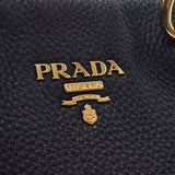 PRADA プラダ トートバッグ 黒 BN2865 レディース レザー 2WAYバッグ ABランク 中古 銀蔵