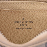 LOUIS VUITTON路易威登Damier Azur Zippy零钱包白色N63069中性Damier Azur帆布硬币盒B等级二手Ginzo