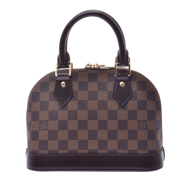 LOUIS VUITTON ルイヴィトン ダミエ アルマBB ブラウン N41221 レディース ダミエキャンバス 2WAYバッグ Aランク 中古 銀蔵