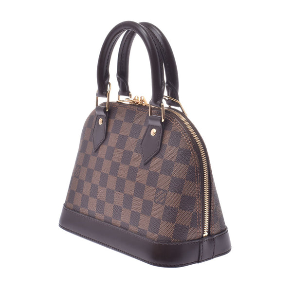 路易威登（Louis Vuitton）路易威登Damier Alma BB棕色N41221女士Damier帆布2WAY手提袋A Rank二手货Ginzo