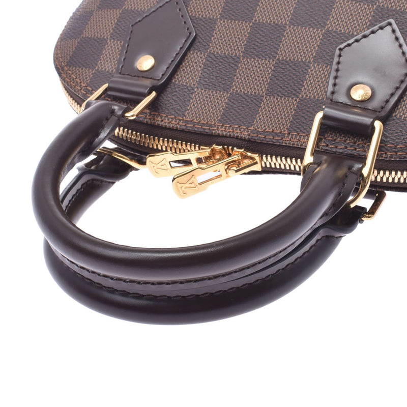 路易威登（Louis Vuitton）路易威登Damier Alma BB棕色N41221女士Damier帆布2WAY手提袋A Rank二手货Ginzo