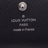 LOUIS VUITTON Louis Vuitton Epi 6 series Noir (black) silver metal fittings M63812 unisex epi leather key case AB rank used silver warehouse