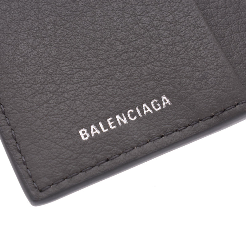 BALENCIAGA巴黎世家6件式钥匙包纸灰色中性小牛皮钥匙包未使用的Ginzo