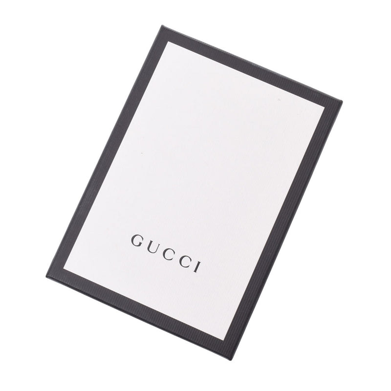 GUCCI Gucci Gucci sima card case dark blue 447939 unisex leather coin case-free silver storehouse